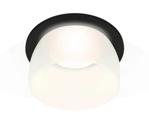 Светильник точечный Techno spot XC7622047 Ambrella light белый 1 лампа, основание чёрное в стиле современный 