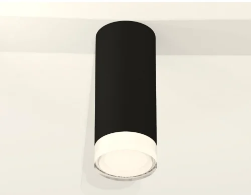 Светильник накладной Techno spot XS7443014 Ambrella light чёрный 1 лампа, основание чёрное в стиле современный хай-тек круглый фото 2