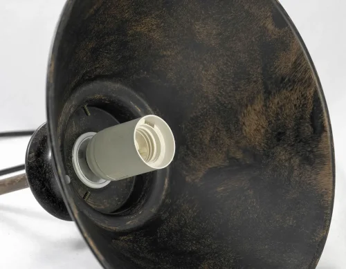 Светильник подвесной лофт LSP-9833 Lussole коричневый 1 лампа, основание коричневое в стиле лофт  фото 4