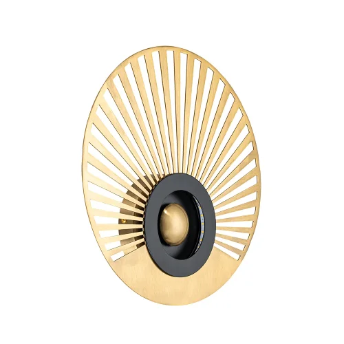 Бра LED Biscotto A2641AP-1GO Arte Lamp золотой на 1 лампа, основание золотое в стиле арт-деко современный панно