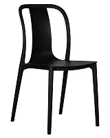 Стул обеденный 669PP-LMZL ADAM, цвет сиденья черный, цвет основания черный Dobrin, /, ножки/пластик/чёрный, размеры - *875***440*535