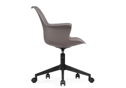 Компьютерное кресло Tulin dark grey / black 15710 Woodville, серый/экокожа, ножки/пластик/чёрный, размеры - *910***600*600 фото 3