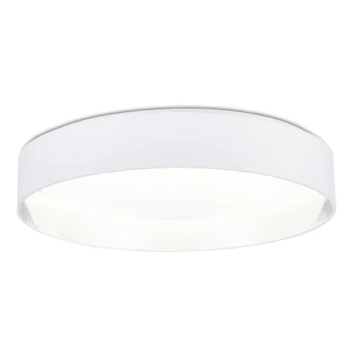 Люстра потолочная LED Brescia SLE300552-01 Evoluce белая на 1 лампа, основание белое в стиле современный 