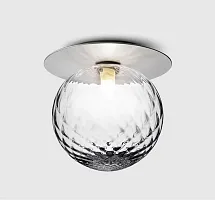 Бра Covey V2057-W Moderli прозрачный 1 лампа, основание серое в стиле современный 