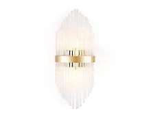 Бра Traditional TR5372 Ambrella light прозрачный 2 лампы, основание золотое в стиле классический 
