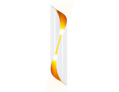 Бра Wallers Wall FW240 Ambrella light белый на 2 лампы, основание белое в стиле хай-тек современный 
