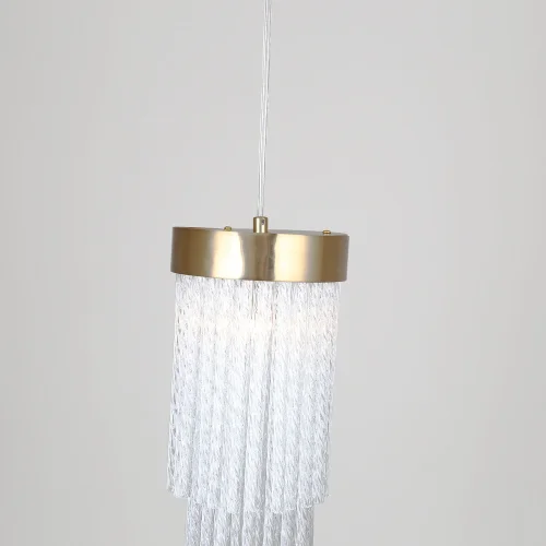 Светильник подвесной Bellinda 4189-1P Favourite белый 1 лампа, основание латунь в стиле классический  фото 4