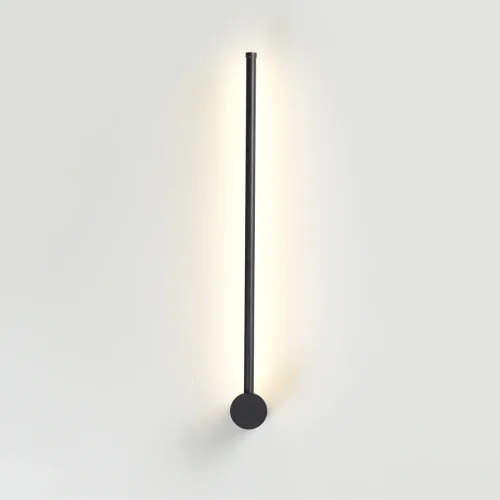 Бра LED Fillini 4335/12WL Odeon Light чёрный на 1 лампа, основание чёрное в стиле минимализм хай-тек  фото 2