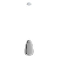 Светильник подвесной Alobrase 98615 Eglo хром 1 лампа, основание хром в стиле современный выдувное
