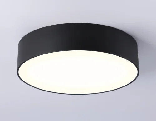 Светильник накладной LED Air Alum FV5517 Ambrella light чёрный 1 лампа, основание чёрное в стиле современный хай-тек  фото 2