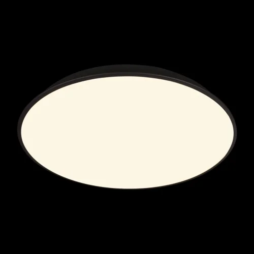 Светильник потолочный LED Brim 10226 Black LOFT IT белый 1 лампа, основание чёрное в стиле современный  фото 4