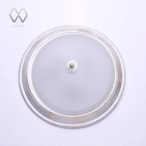 Светильник потолочный Ариадна 450013403 MW-Light белый 3 лампы, основание белое в стиле классический  фото 3
