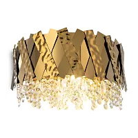 Бра Artistico MOD017WL-02BS Maytoni золотой прозрачный 2 лампы, основание латунь в стиле современный 