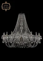 Люстра подвесная хрустальная 11.11.20.460.h-115.Br.Sp Богемиа Арт Классик прозрачная на 20 ламп, основание бронзовое в стиле классический Люстра подвесная хрустальная 11.11.20.460.h-115.Br.Sp Богемиа Арт Классик прозрачная на 20 ламп, основание бронзовое в стиле классический