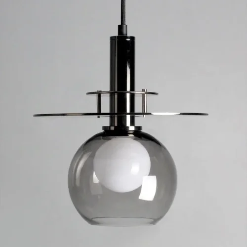 Светильник подвесной MODUS 140877-26 ImperiumLoft прозрачный 1 лампа, основание чёрное в стиле лофт  фото 3