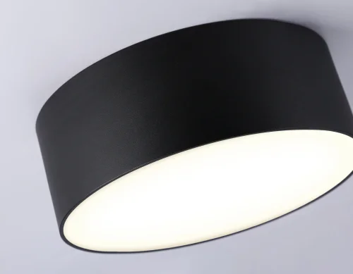 Светильник накладной LED Air Alum FV5513 Ambrella light чёрный 1 лампа, основание чёрное в стиле современный хай-тек  фото 5