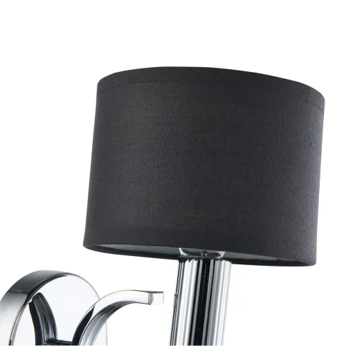 Бра Ignitus 2599-1W Favourite чёрный на 1 лампа, основание хром в стиле современный  фото 4