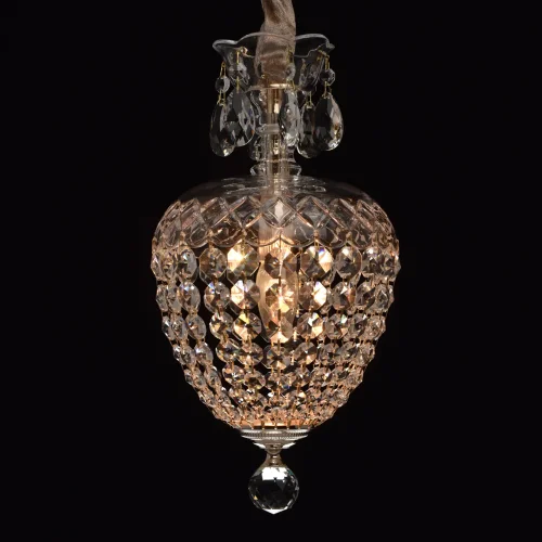 Светильник подвесной Бриз 464017601 Chiaro прозрачный 1 лампа, основание золотое в стиле классический  фото 7