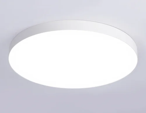 Светильник потолочный LED Air Alum FV5540 Ambrella light белый 1 лампа, основание белое в стиле современный хай-тек  фото 2