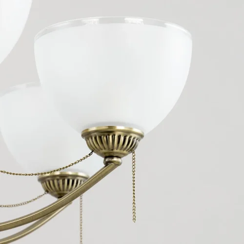 Люстра подвесная Франческа CL417263 Citilux белая на 75 ламп, основание бронзовое в стиле классический  фото 8