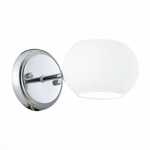 Бра Lanta SLE104301-01 Evoluce белый на 1 лампа, основание хром в стиле современный 