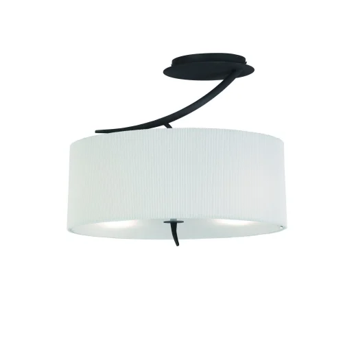 Люстра потолочная  EVE FORJA - P. CREMA 1152 Mantra белая на 2 лампы, основание серое в стиле современный 