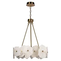 Светильник подвесной LED Alicante 10248/600 LOFT IT белый бежевый 1 лампа, основание медь в стиле современный 
