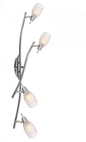 Спот С 4 лампами FLORITA 54984-4 GLOBO белый E14 в стиле современный 