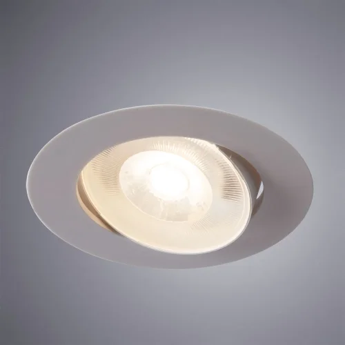 Светильник точечный LED Kaus A4761PL-1WH Arte Lamp белый 1 лампа, основание белое в стиле современный  фото 4
