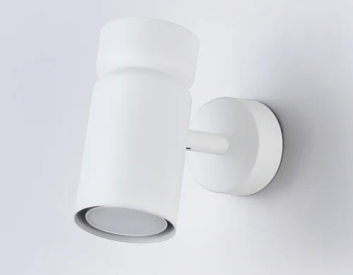 Спот с 1 лампой TA13171 Ambrella light белый GU10 в стиле хай-тек современный  фото 2