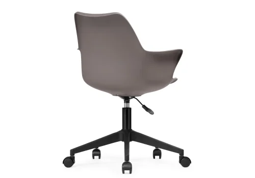 Компьютерное кресло Tulin dark grey / black 15710 Woodville, серый/экокожа, ножки/пластик/чёрный, размеры - *910***600*600 фото 4