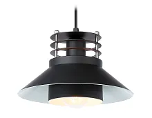 Светильник подвесной TR8172 Ambrella light чёрный 1 лампа, основание чёрное в стиле лофт 