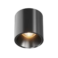 Светильник накладной Cover C064CL-L12B3K Maytoni чёрный 1 лампа, основание чёрное в стиле современный круглый