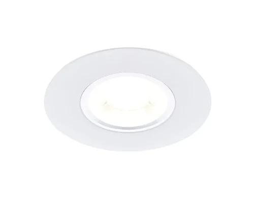 Светильник точечный A500 W Ambrella light белый 1 лампа, основание белое в стиле современный 