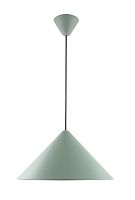 Светильник подвесной Kameliya 0913PL-1GN Milosh Tendence зелёный 1 лампа, основание зелёное в стиле лофт современный 
