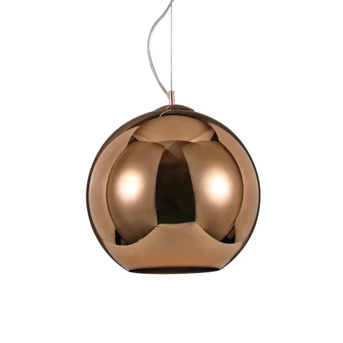 Светильник подвесной NEMO SP1 D40 RAME Ideal Lux медь 1 лампа, основание медь в стиле современный шар
