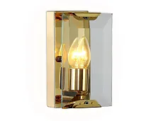 Бра TR5157 Ambrella light прозрачный 1 лампа, основание золотое в стиле хай-тек современный 