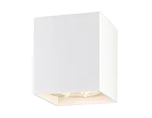 Светильник накладной TN213139 Ambrella light белый 1 лампа, основание белое в стиле хай-тек минимализм квадратный