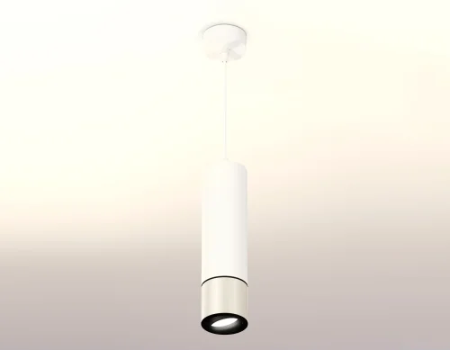 Светильник подвесной Techno spot XP7405001 Ambrella light белый 1 лампа, основание белое в стиле современный хай-тек  фото 2
