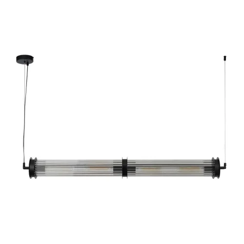 Светильник подвесной Trompa 4093-4P Favourite прозрачный 4 лампы, основание чёрное в стиле современный  фото 2