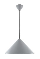 Светильник подвесной Kameliya 0913PL-1GR Milosh Tendence серый 1 лампа, основание серое в стиле лофт современный 