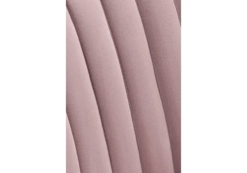 Стул на металлокаркасе Седа К розовый / черный 502098 Woodville, розовый/велюр, ножки/металл/чёрный, размеры - ****500*560 фото 6