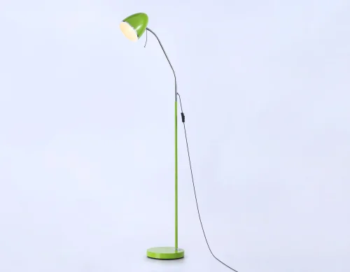 Торшер TR97693 Ambrella light для чтения зелёный 1 лампа, основание зелёное в стиле современный
 фото 2