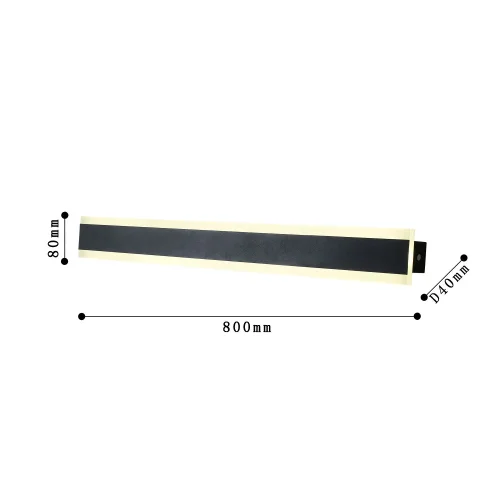 Настенный светильник LED Sagitta 4044-1W Favourite уличный IP67 чёрный 1 лампа, плафон белый в стиле хай-тек современный LED фото 3