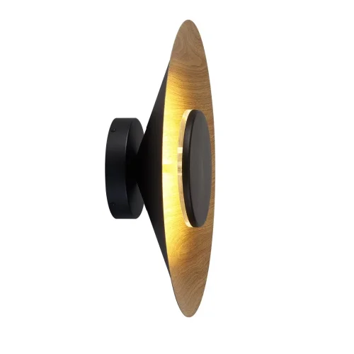 Бра LED Orion 8129 Mantra коричневый бежевый на 1 лампа, основание чёрное в стиле современный лофт хай-тек 