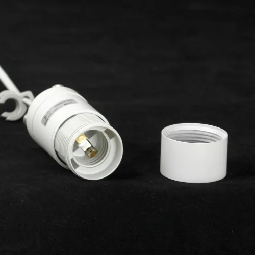 Торшер Levy LSP-0669 Lussole на треноге белый 1 лампа, основание белое в стиле современный прованс
 фото 6