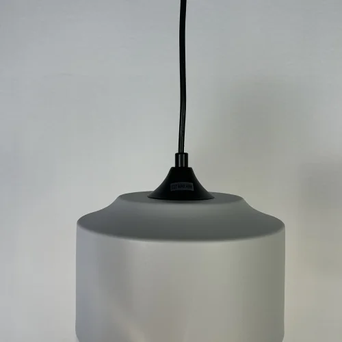 Светильник подвесной NORD A D18 White/Transparent 190484-26 ImperiumLoft прозрачный 1 лампа, основание белое в стиле современный  фото 12