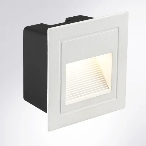 Встраиваемый светильник LED Piazza A7325IN-1WH Arte Lamp уличный IP65 белый 1 лампа, плафон белый в стиле хай-тек современный LED фото 5
