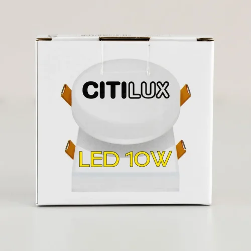 Светильник точечный LED Вега CLD5310W Citilux белый 1 лампа, основание белое в стиле современный хай-тек  фото 10