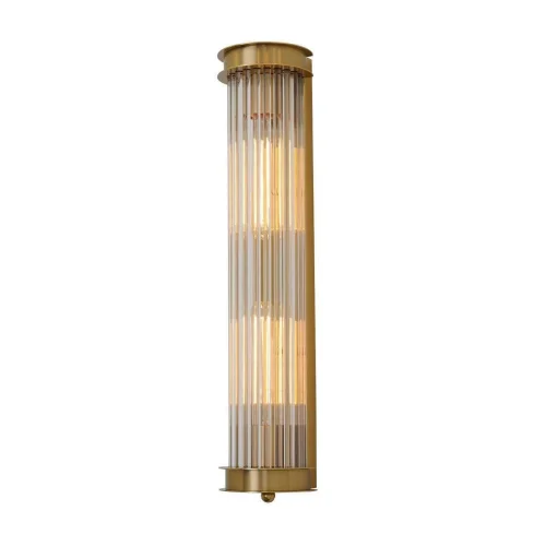 Бра Trompa 4092-2W Favourite прозрачный на 2 лампы, основание латунь в стиле современный 